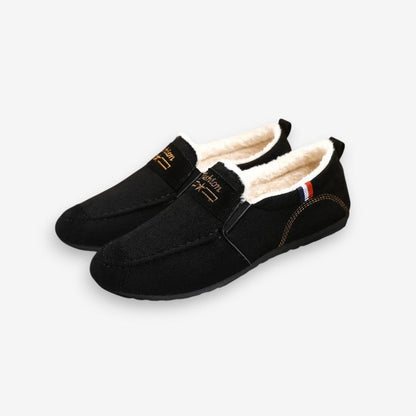 Mocassins Hiver Chauds et Confortables avec Semelle Épaisse