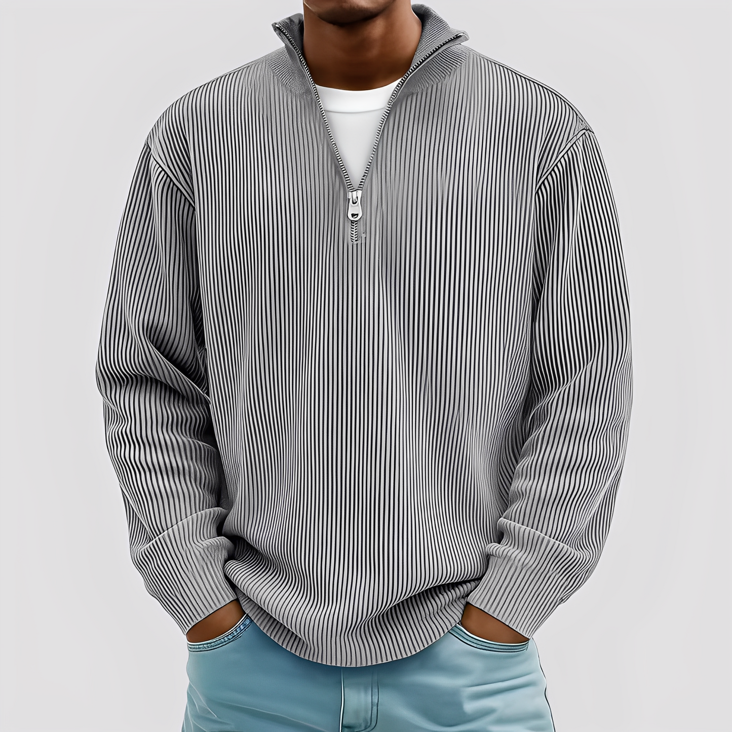 Pull Décontracté Homme Large et Confortable