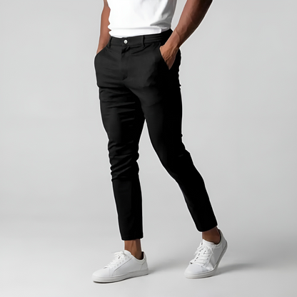 Pantalon Homme Business Slim Fit Noir