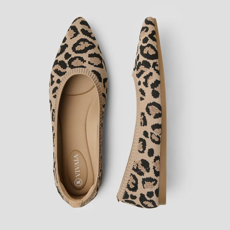 Ballerines Femmes à Bout Pointu et Confortables