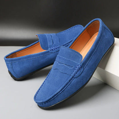 Mocassins Homme en Cuir Doux et Confortable