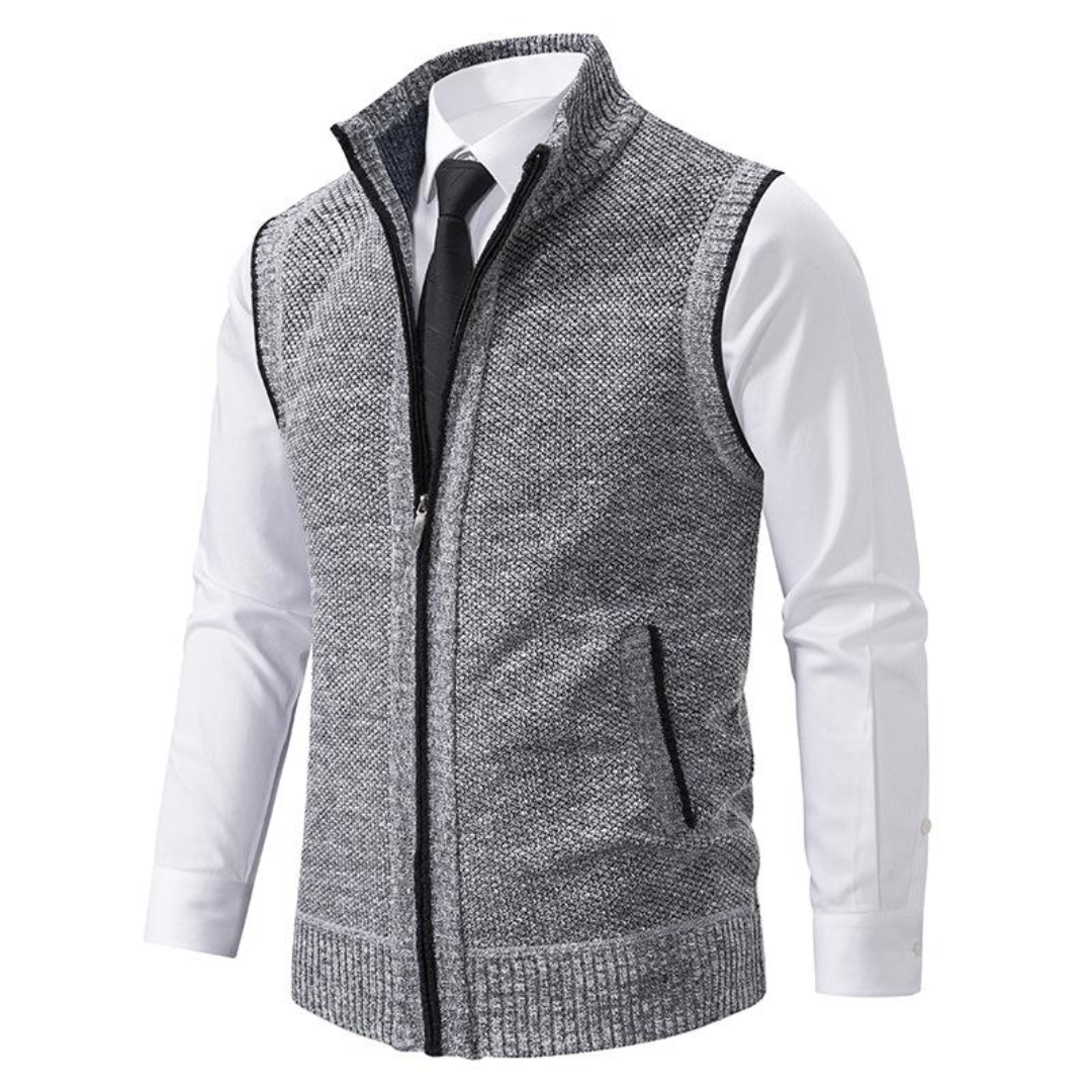 Gilet sans manches homme zippé sport