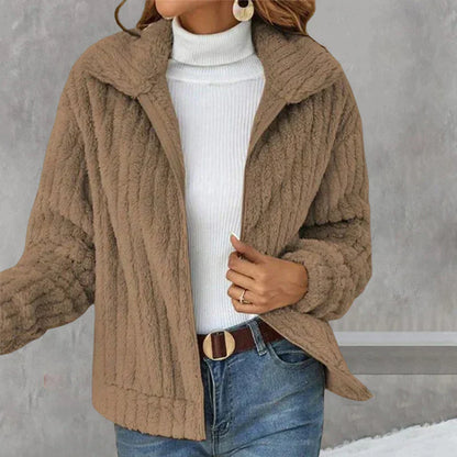 Veste Fleece Femme Douce et Élégante