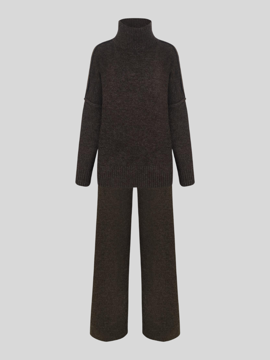 Pull Oversize Tricot Femme Confortable pour Détente