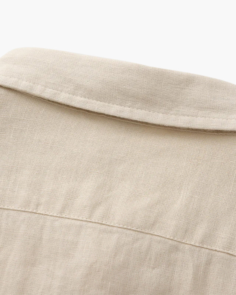 Chemise Homme Léger Lin Coton Été