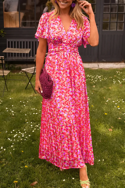 Robe Été Longue Florale Chic pour Femme