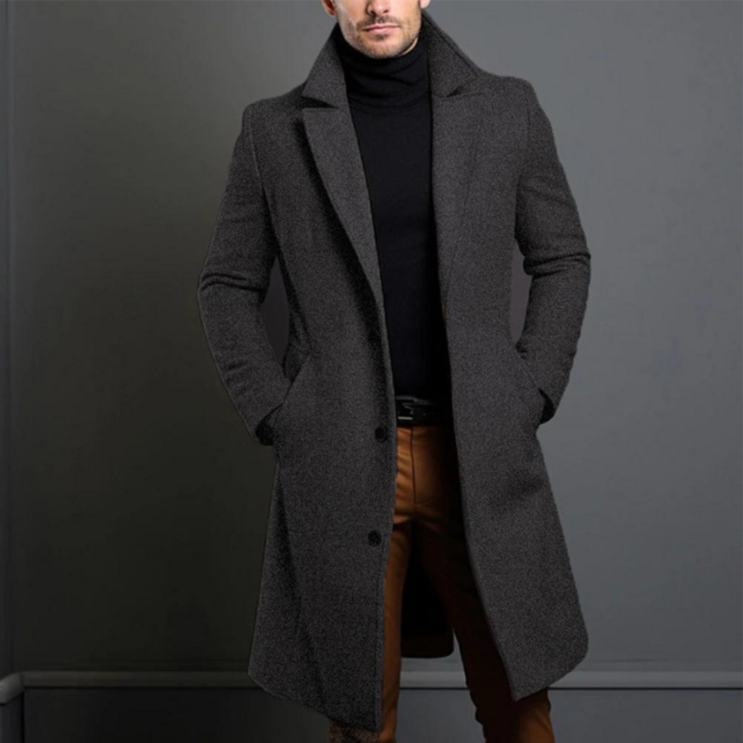 Imperméable Homme Long et Étanche