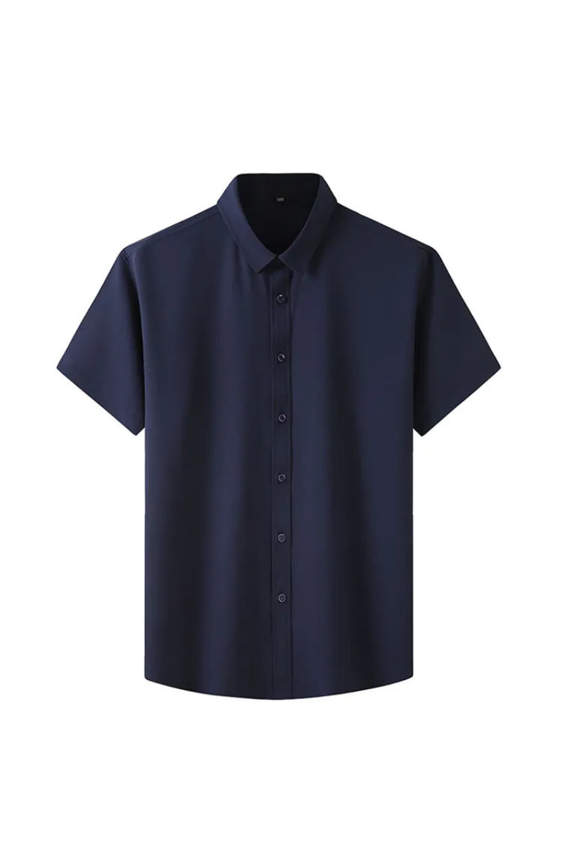 Chemise Homme Coton Manche Courte Été
