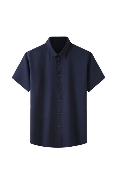 Chemise Homme Coton Manche Courte Été