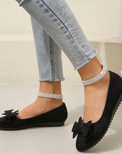 Ballerines Élégantes à Nœud, Confortables et Chic
