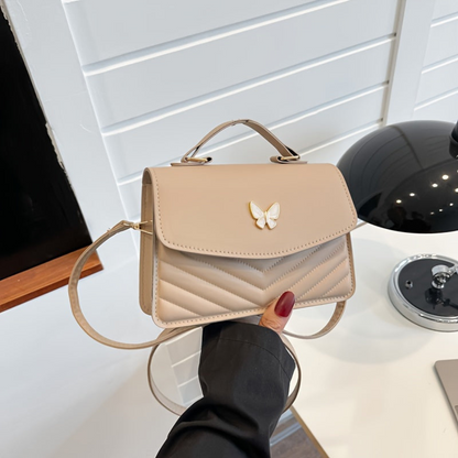 Sac à Main Petit Cuir Élégant avec Anses Réglables