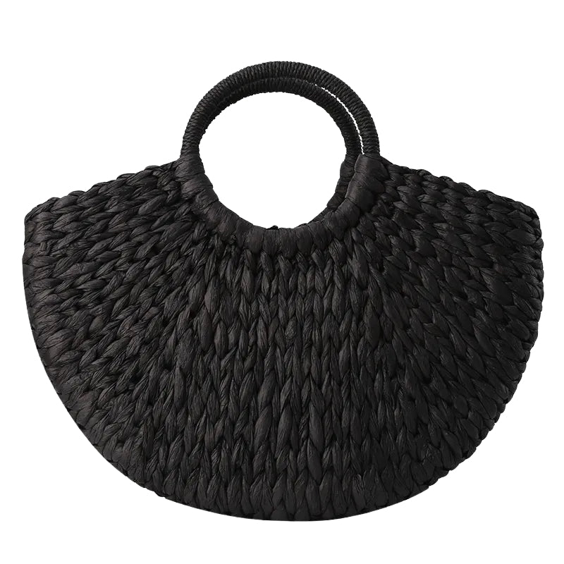 Sac à main en Paille Tressée Élégant Grande Capacité - PanierRoyale