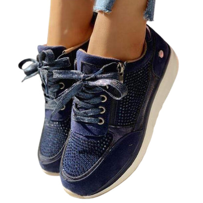 Chaussures Compensées Élastiques pour Femmes