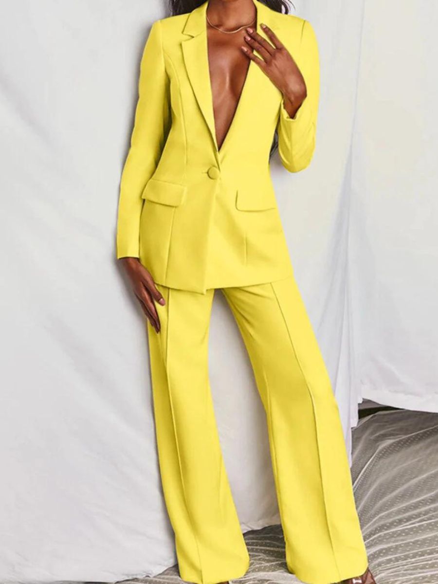 Robe Jaune Tailleur Féminine Élégante - PanierRoyale