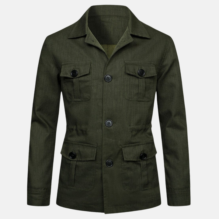 Veste Classique en Laine avec Manches Longues - vue 3