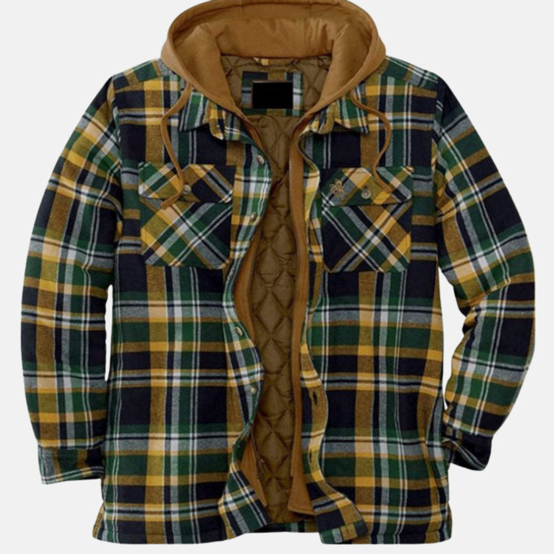Veste Homme Molletonnée à Boutons