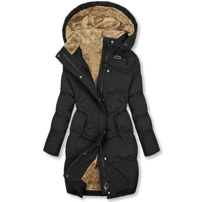 Veste femme hiver fourrure synthétique élegante