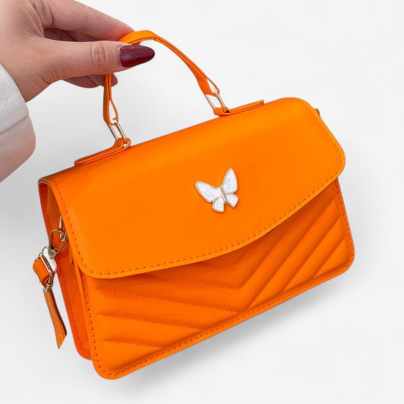 Sac à Épaule Cuir Verni Élégant pour Femme