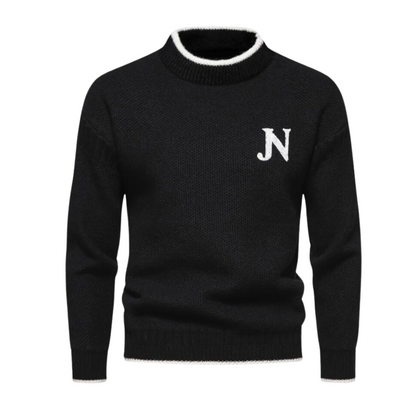 Pull en Maille Classique Col Rond pour Homme - PanierRoyale