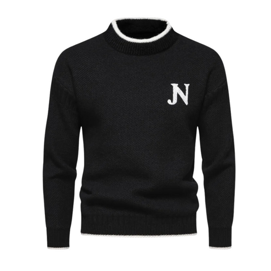 Pull en Maille Classique Col Rond pour Homme - PanierRoyale