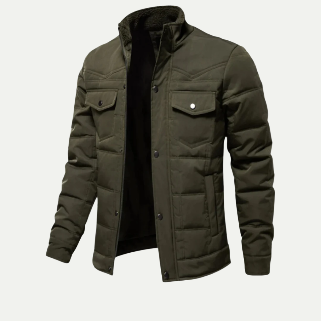 Veste Hiver Épaisse et Chaude pour Homme avec Capuche