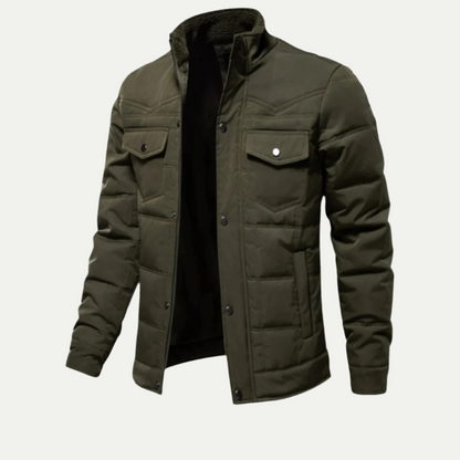 Veste Hiver Épaisse et Chaude pour Homme avec Capuche