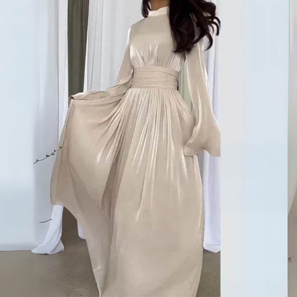 Robe Chic Manches Longues taille haute
