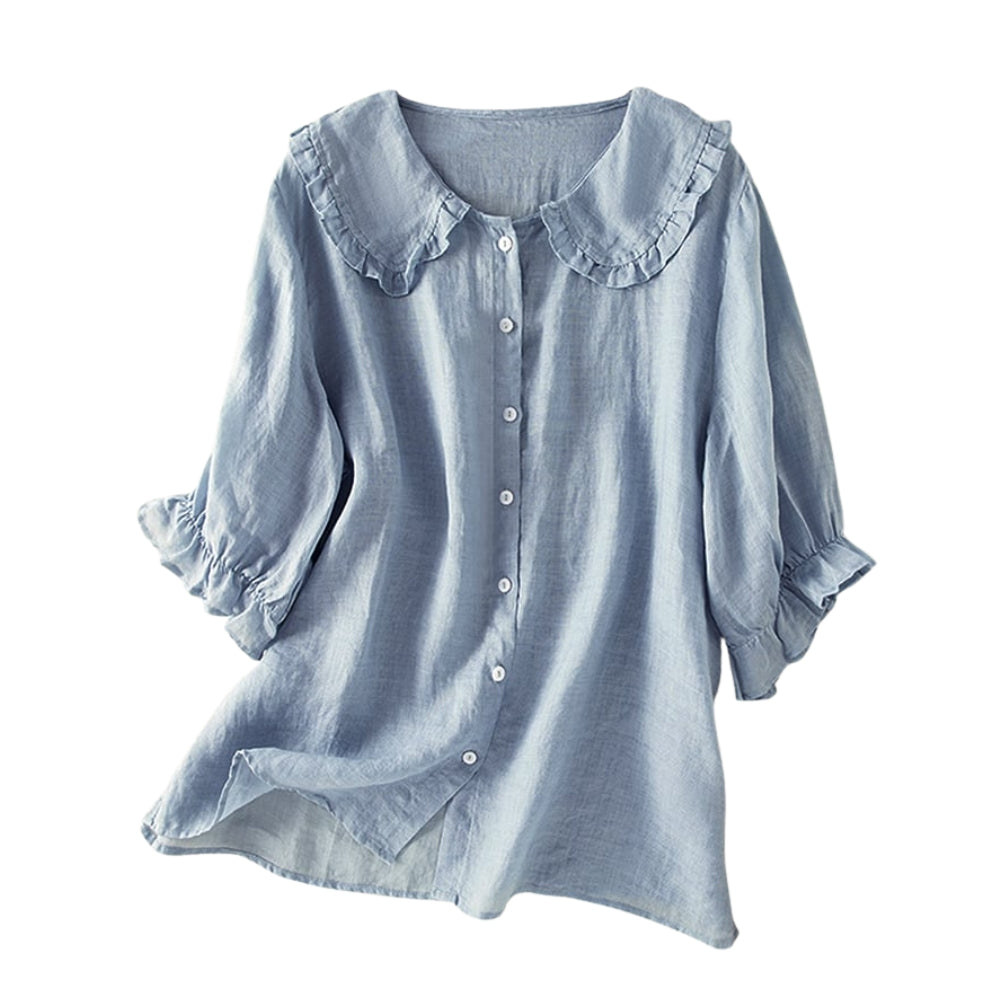 Chemise Femme Manches Longues Décontractée et Confortable - PanierRoyale