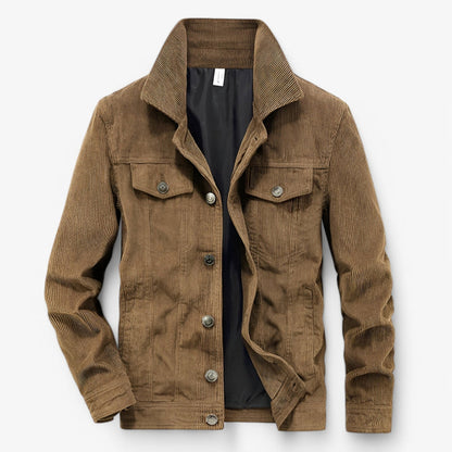 Veste Velours Femme Élégante avec Poches et Fermeture Boutons - PanierRoyale