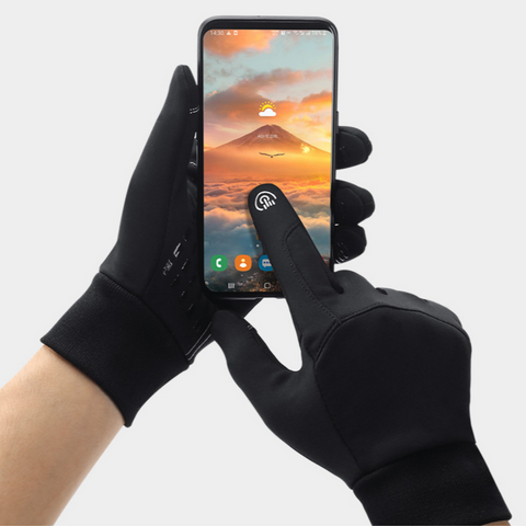 Gants hiver chauds avec fonction tactile pour smartphone - PanierRoyale
