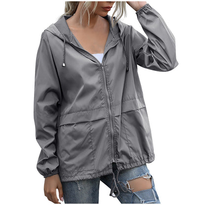 Blouson Femme Zippé Détente Confortable