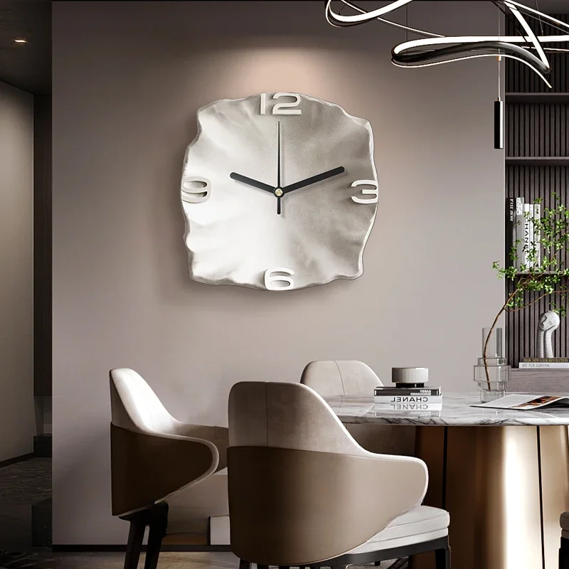 Horloge Murale Décorative Laqué Moderne pour Intérieur
