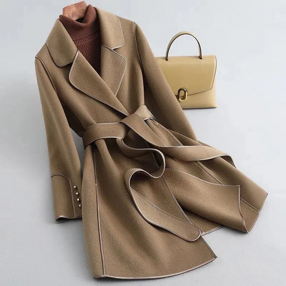Manteau Femme Long Imperméable et Élégant
