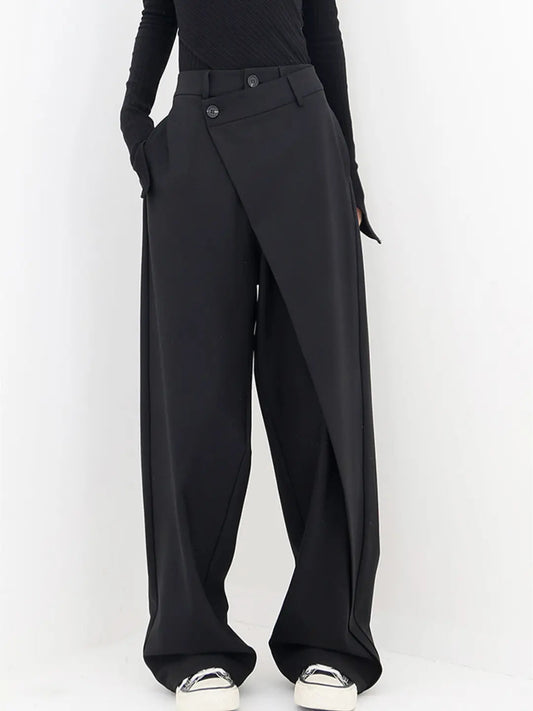 Pantalon Asymétrique Femme Élégant - BerlinGlamour
