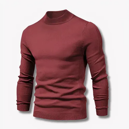 Pull à Col Roulé Chaud et Confortable Homme