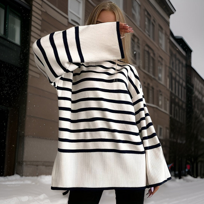 Pull Femme Hiver Chaud et Confortable Longues Manches
