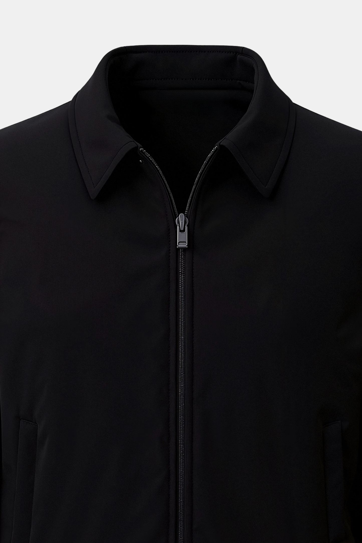 Blouson Homme Noir Élégant