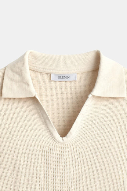 Chemise Polo Homme Rayée Manches Courtes Classique et Polyvalent