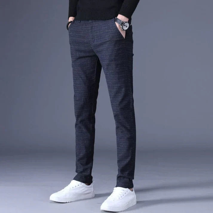 Pantalon Homme Classique Élégant pour Bureau ou Week-end