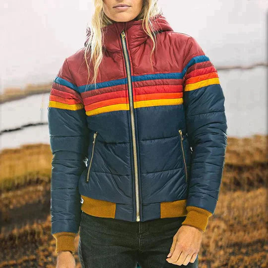 Manteau Hiver Velours Doux et Élégant - PanierRoyale