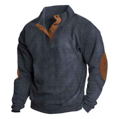 Pull en Laine Brun Cuir Authentique