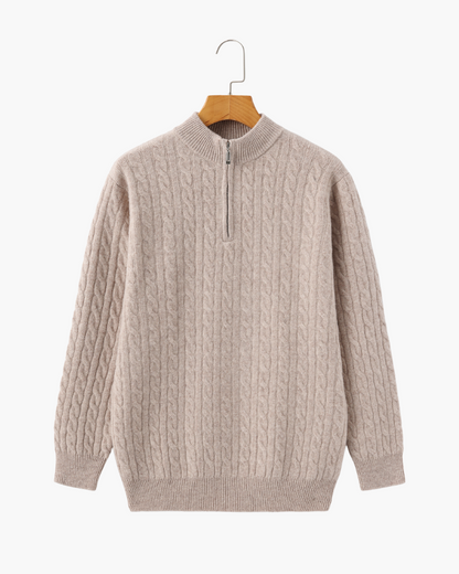 Pull Homme Hiver Câblé Chic et Élégant