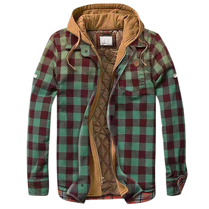 Veste imperméable à capuche zippée longue