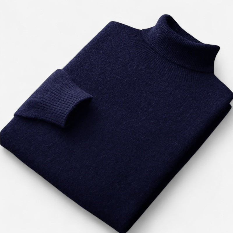 Pull Col Roulé Slim Fit Élégant pour Homme - PanierRoyale