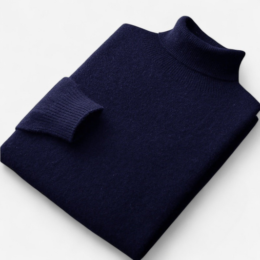 Pull Col Roulé Slim Fit Élégant pour Homme - PanierRoyale