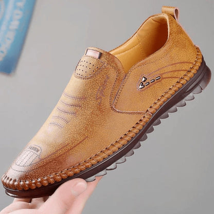 Chaussures Homme Classiques en Cuir avec Semelle Amortie