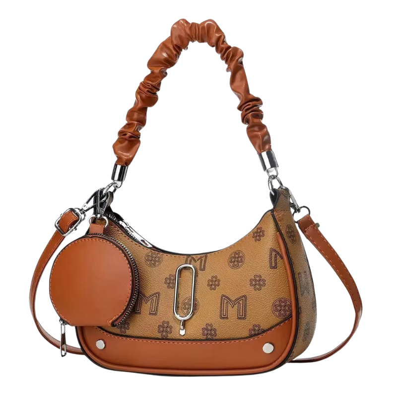 Sac Bandoulière Imprimé Fleur Élégant