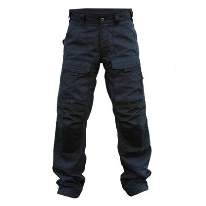 Pantalon Tactique avec Poches Multi-Directions et Ceinture Élastique