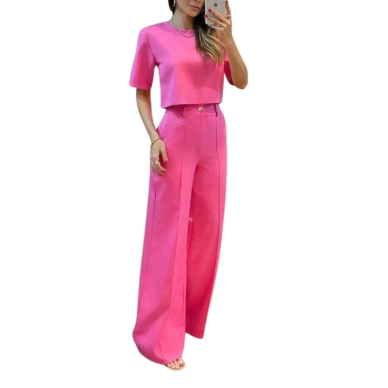 Ensemble Deux Pièces Été Léger pour Femme