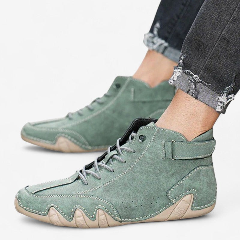 Bottines à Lacets Hiver avec Semelle Antidérapante